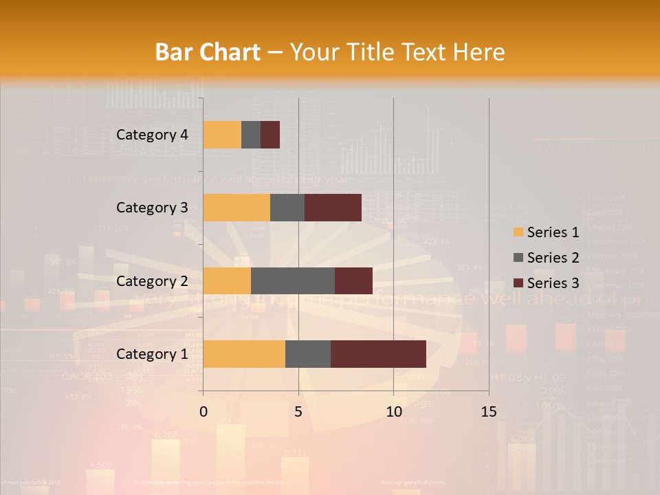 Product Number Blue PowerPoint Template