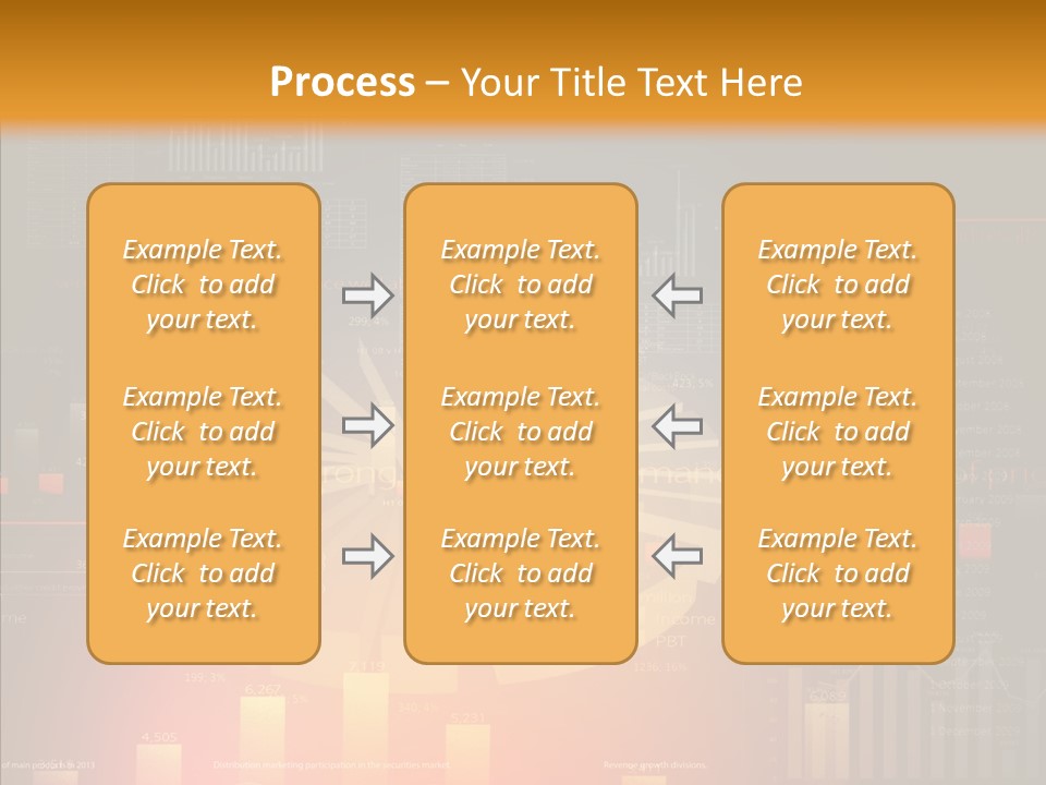 Product Number Blue PowerPoint Template