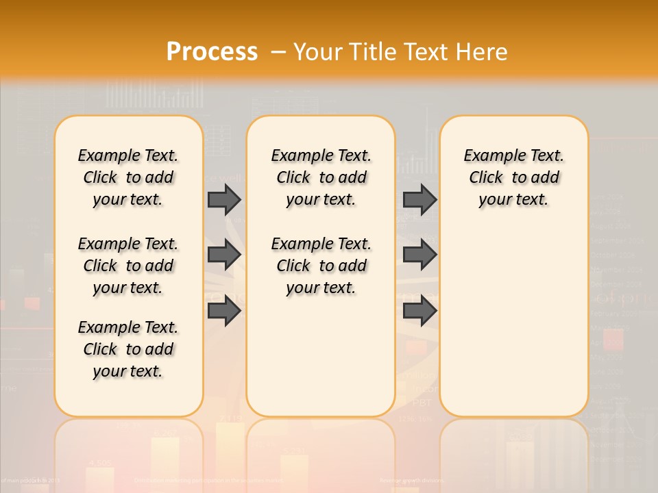Product Number Blue PowerPoint Template