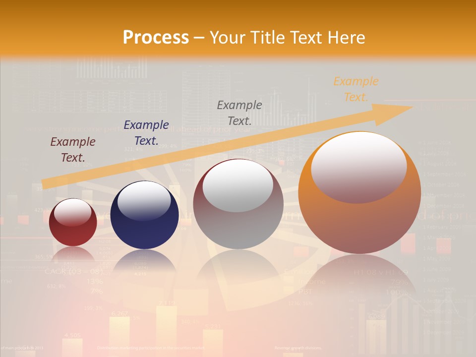 Product Number Blue PowerPoint Template