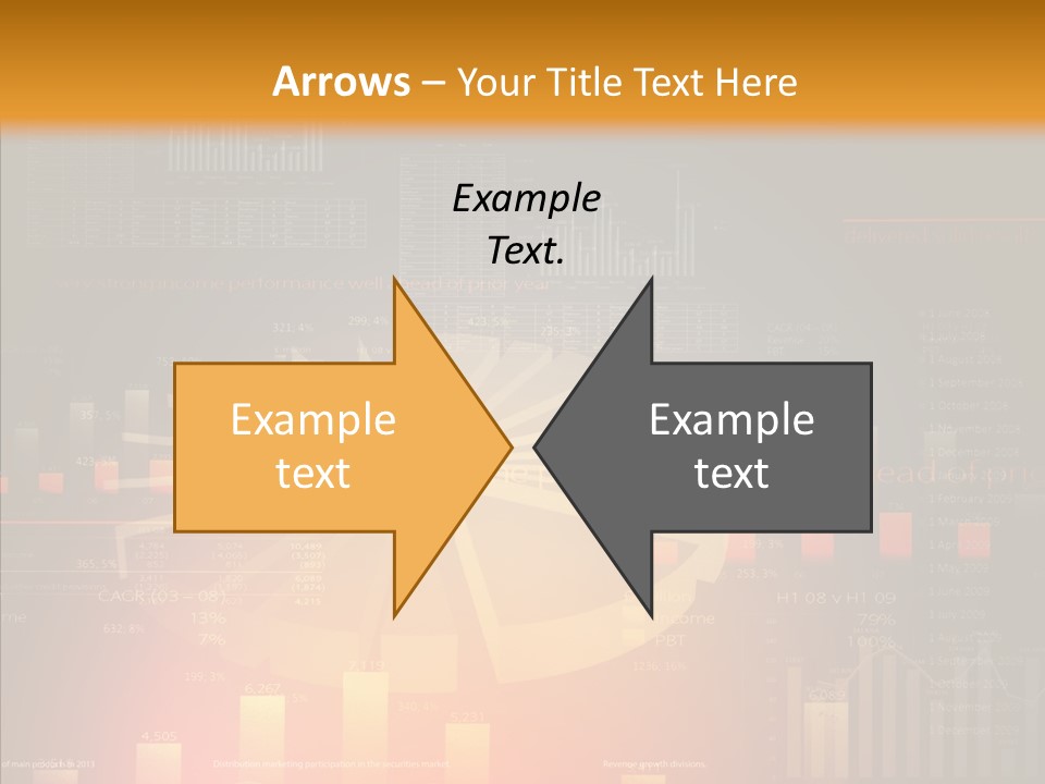 Product Number Blue PowerPoint Template