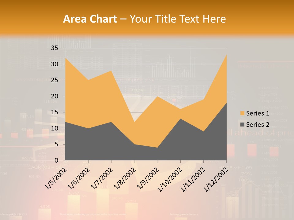Product Number Blue PowerPoint Template