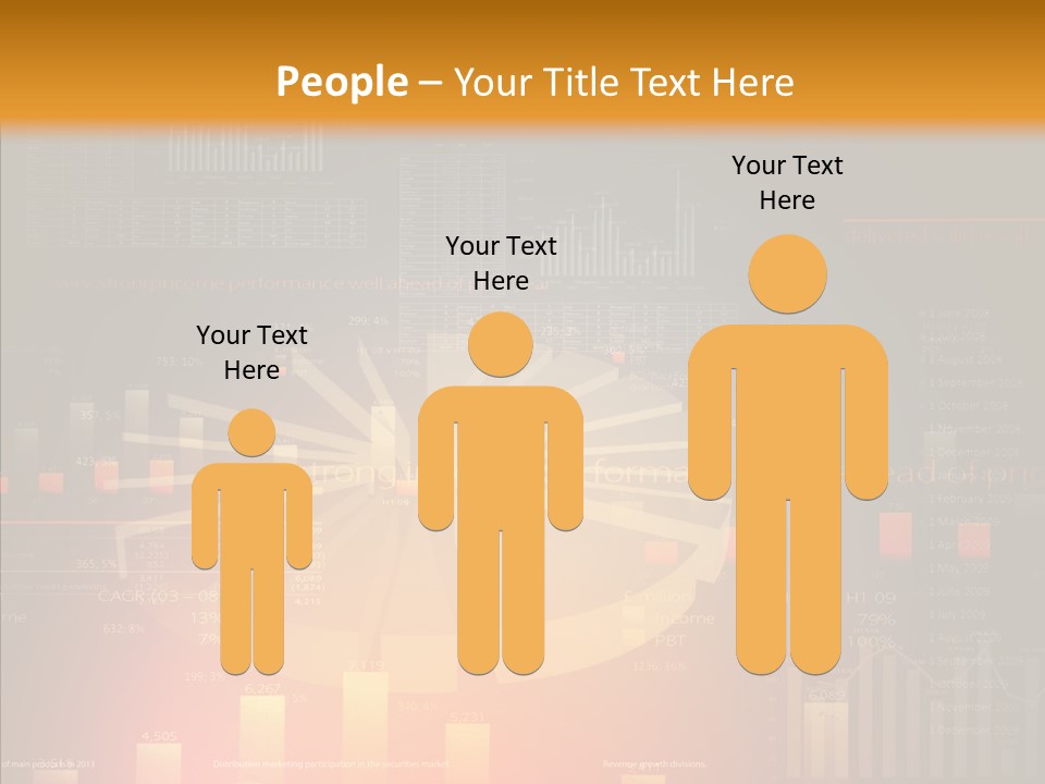 Product Number Blue PowerPoint Template