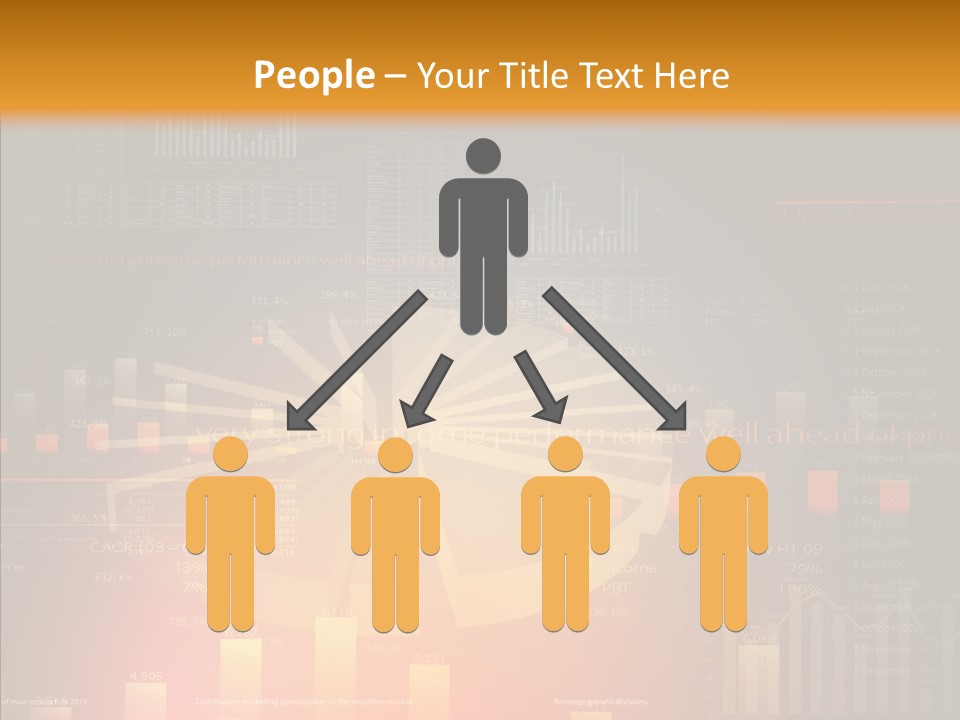 Product Number Blue PowerPoint Template