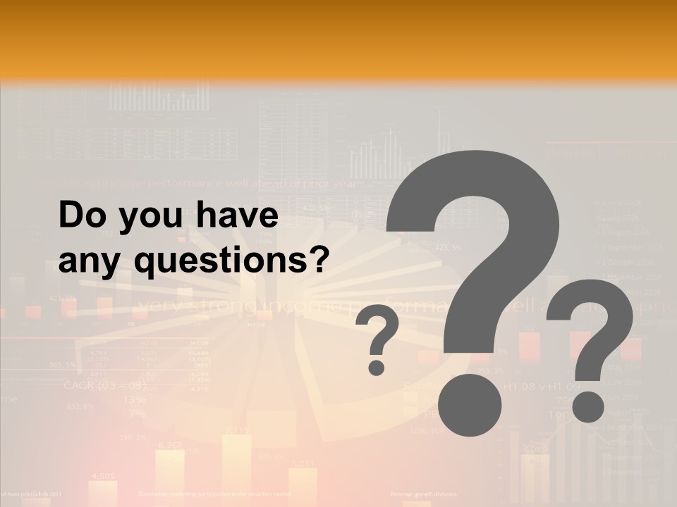 Product Number Blue PowerPoint Template