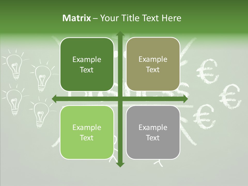 Target Words Success PowerPoint Template