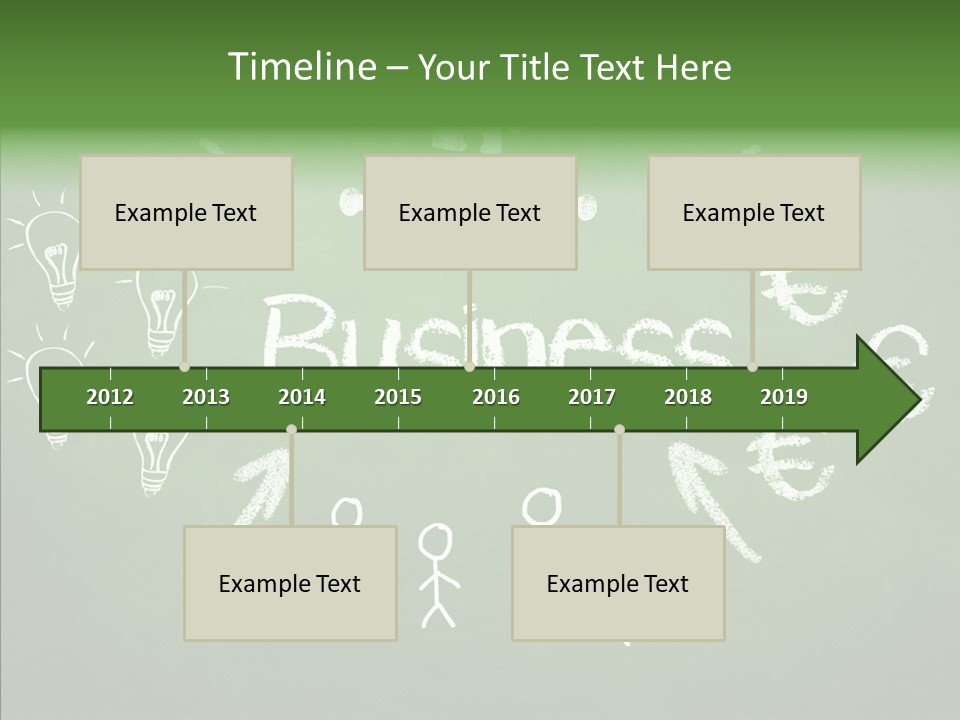 Target Words Success PowerPoint Template