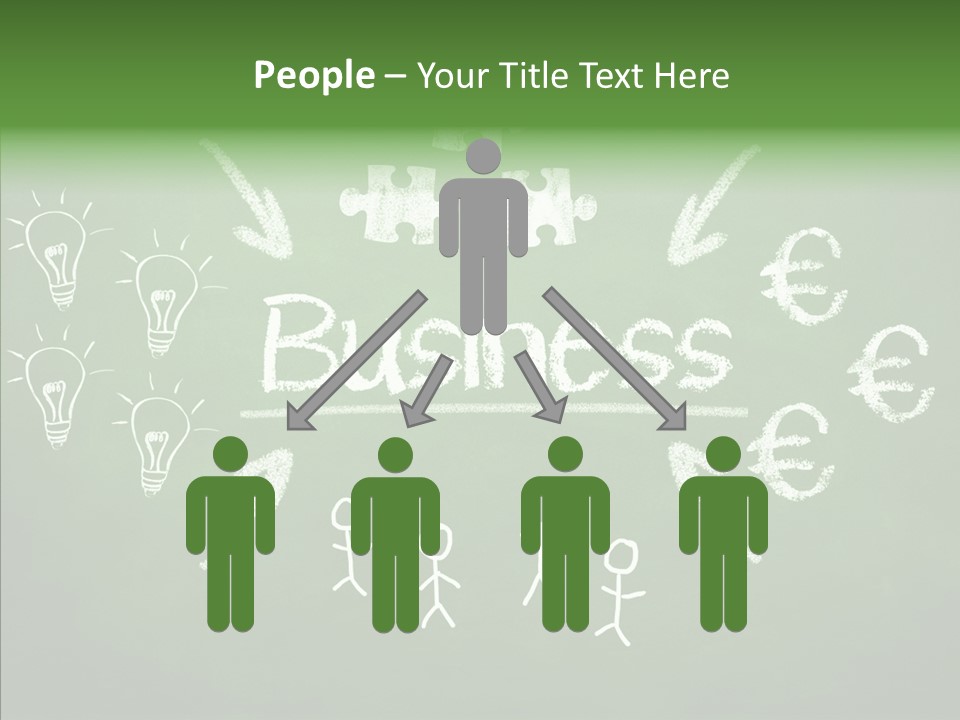 Target Words Success PowerPoint Template