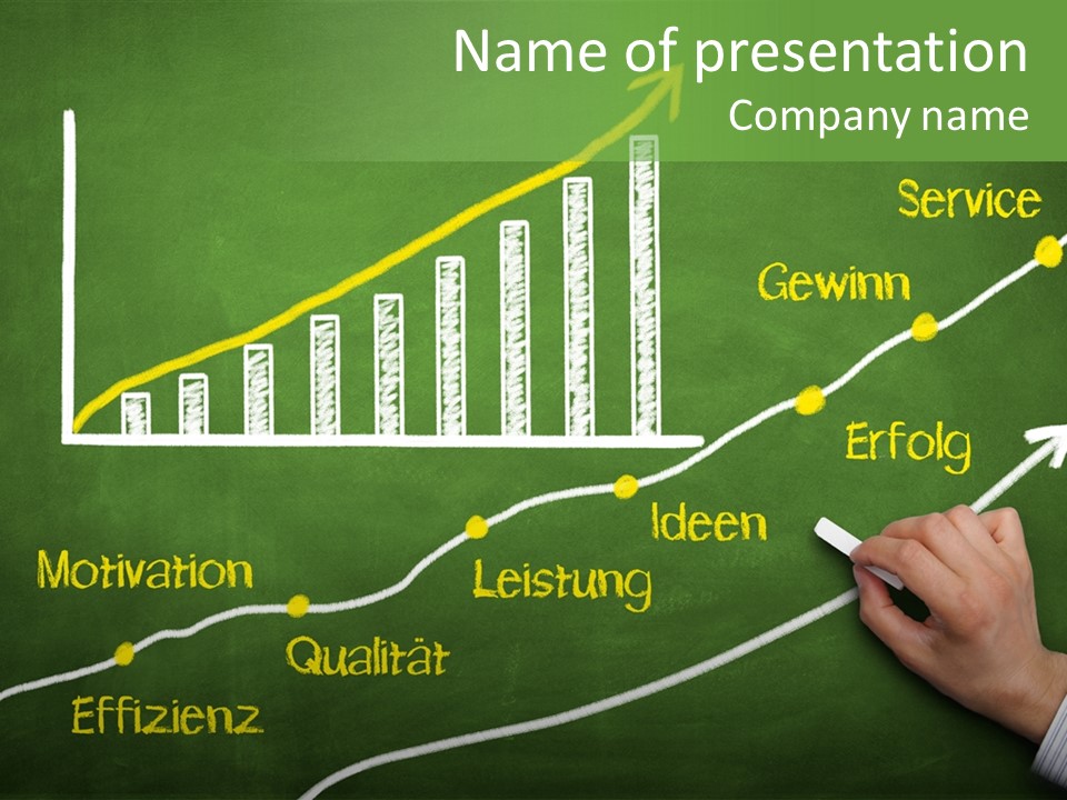 Statistic Money Job PowerPoint Template