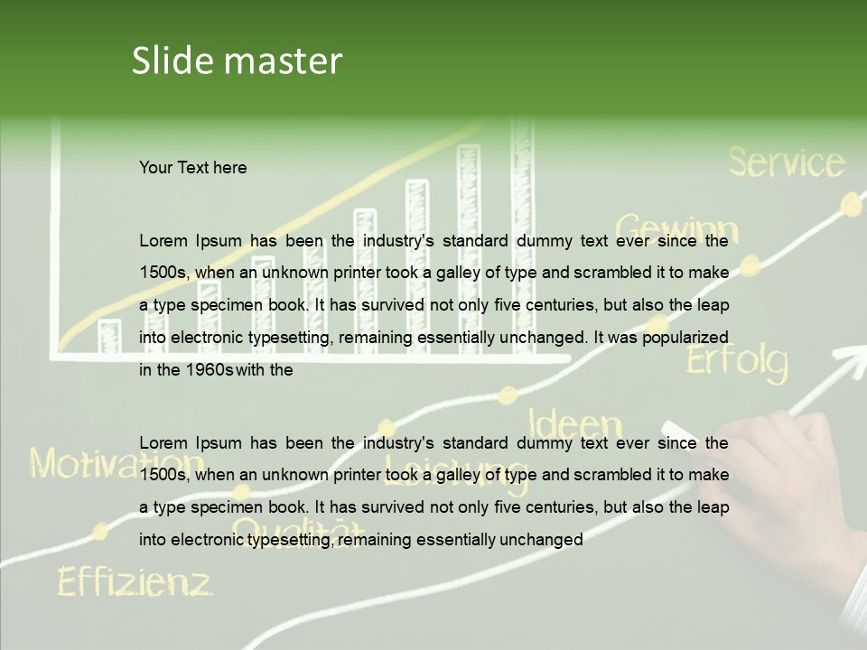 Statistic Money Job PowerPoint Template