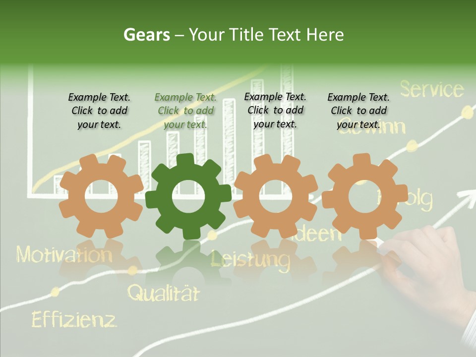 Statistic Money Job PowerPoint Template