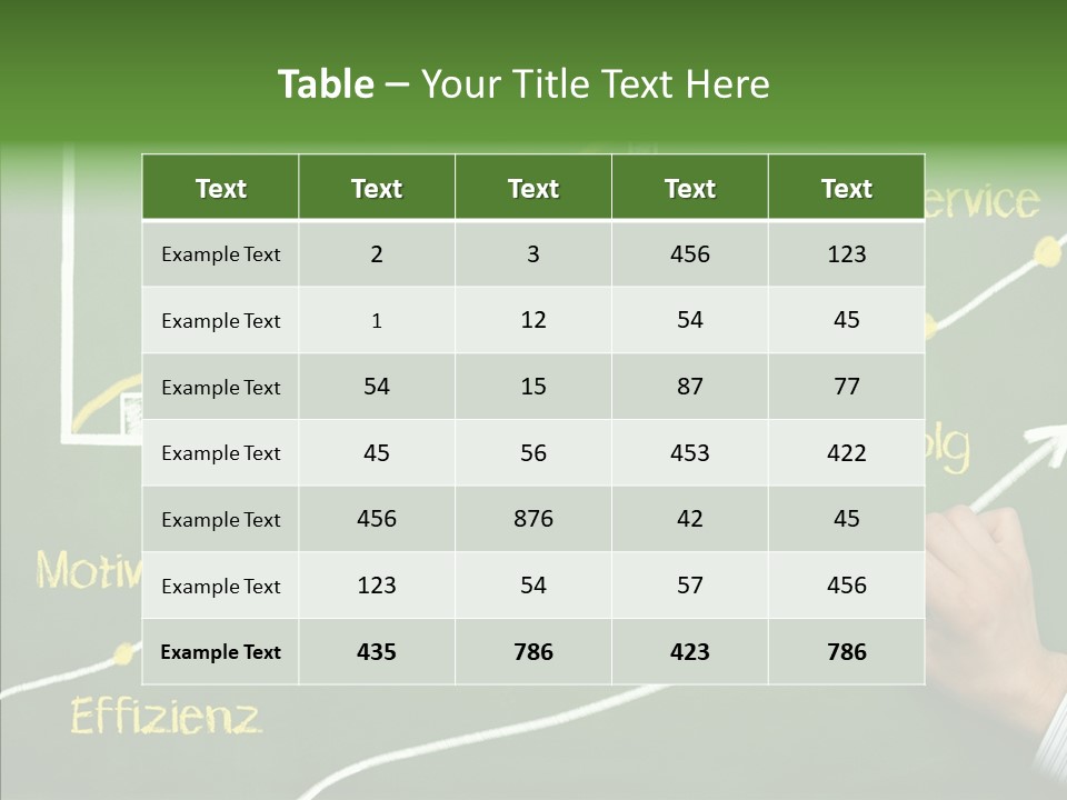 Statistic Money Job PowerPoint Template