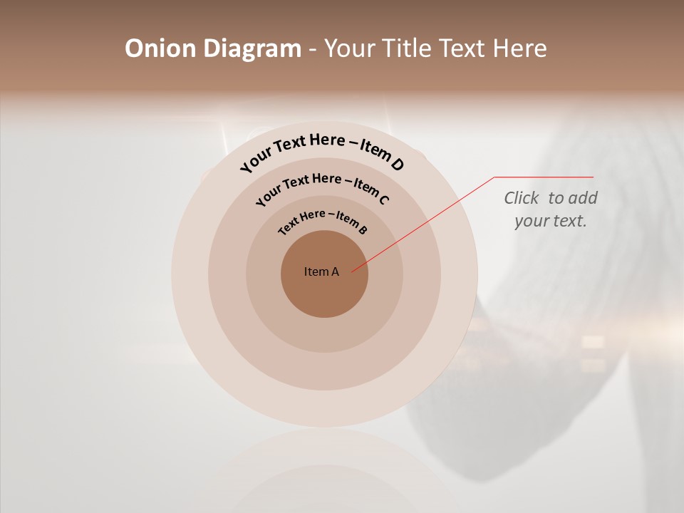 Arm Person Smartphone PowerPoint Template