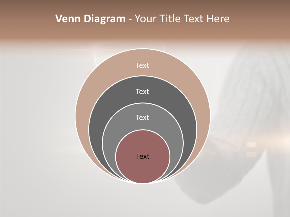 Arm Person Smartphone PowerPoint Template