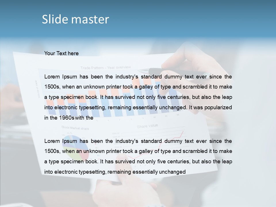 Analyzing Accounting Revenue PowerPoint Template
