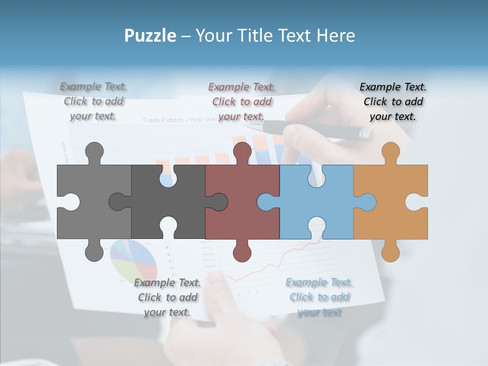 Analyzing Accounting Revenue PowerPoint Template
