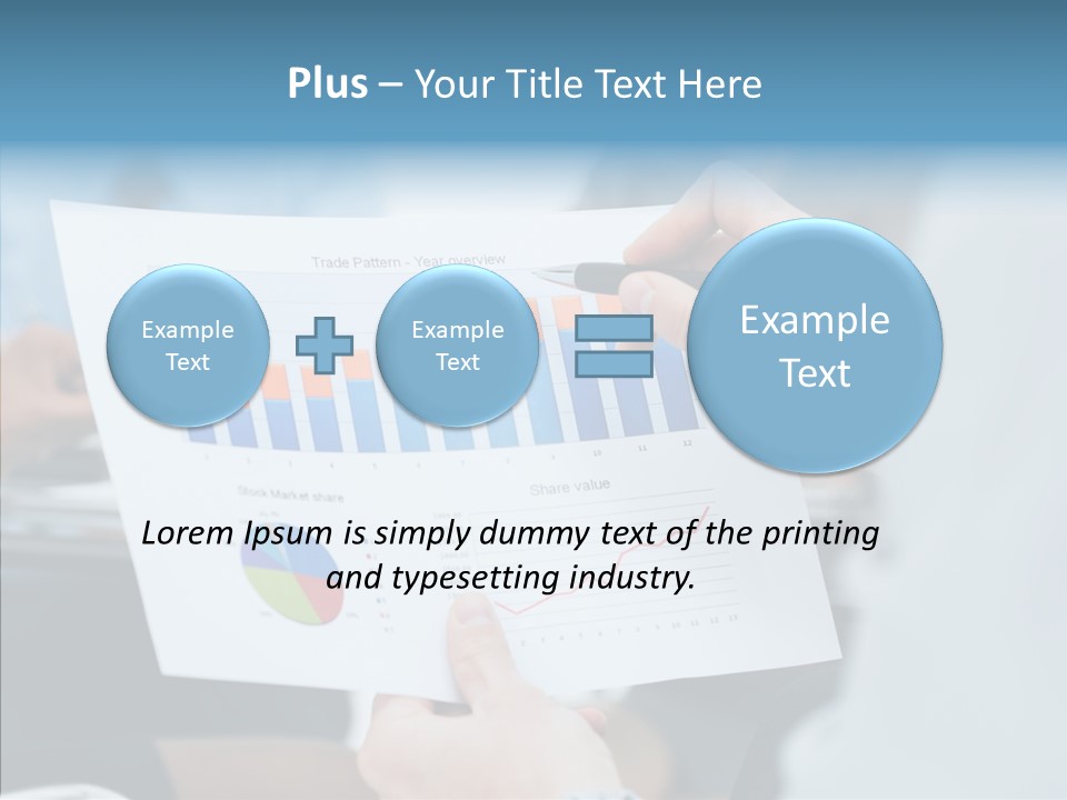 Analyzing Accounting Revenue PowerPoint Template