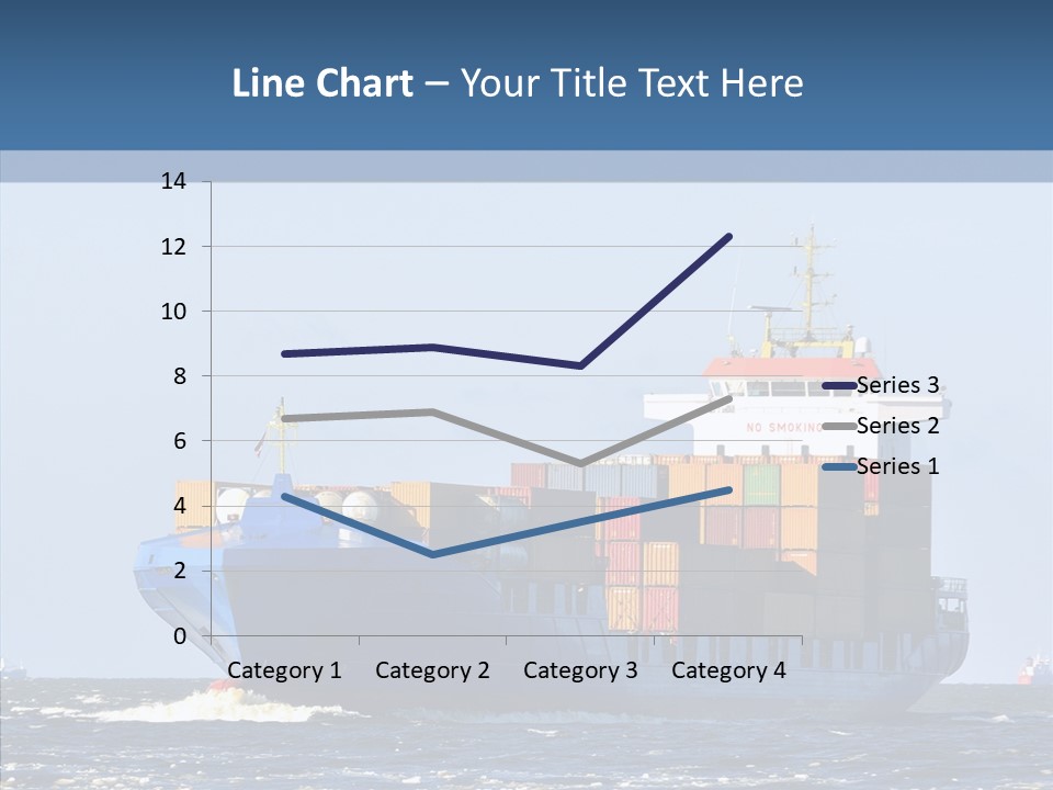 Transportation Ocean Unloading PowerPoint Template