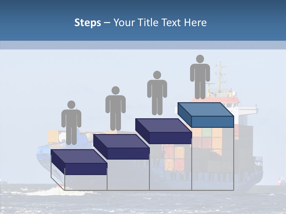 Transportation Ocean Unloading PowerPoint Template