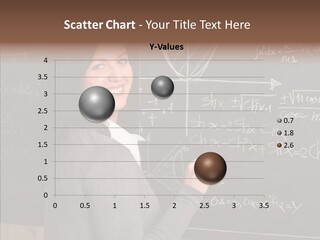 Woman School Classroom PowerPoint Template