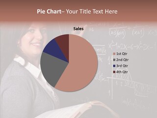 Worker Smile Teacher PowerPoint Template