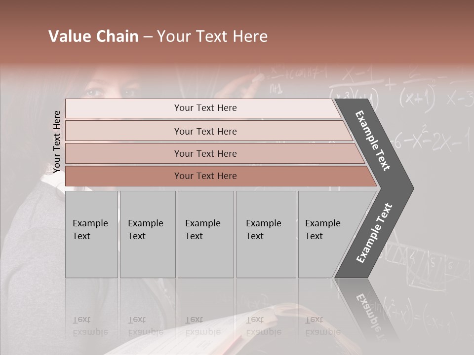 Worker Smile Teacher PowerPoint Template