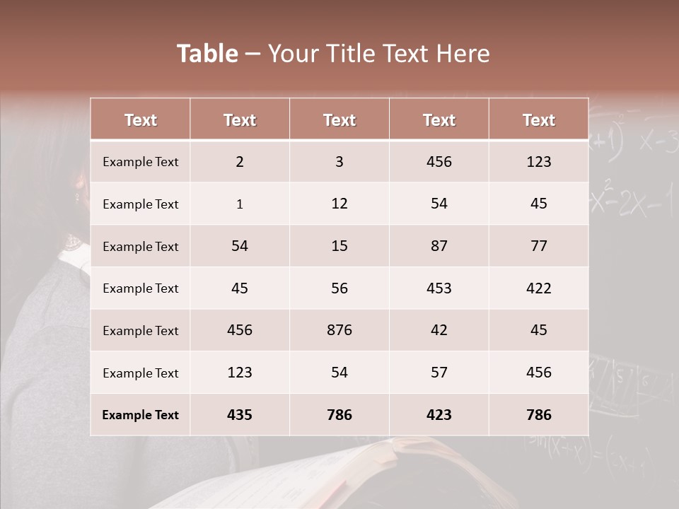 Worker Smile Teacher PowerPoint Template