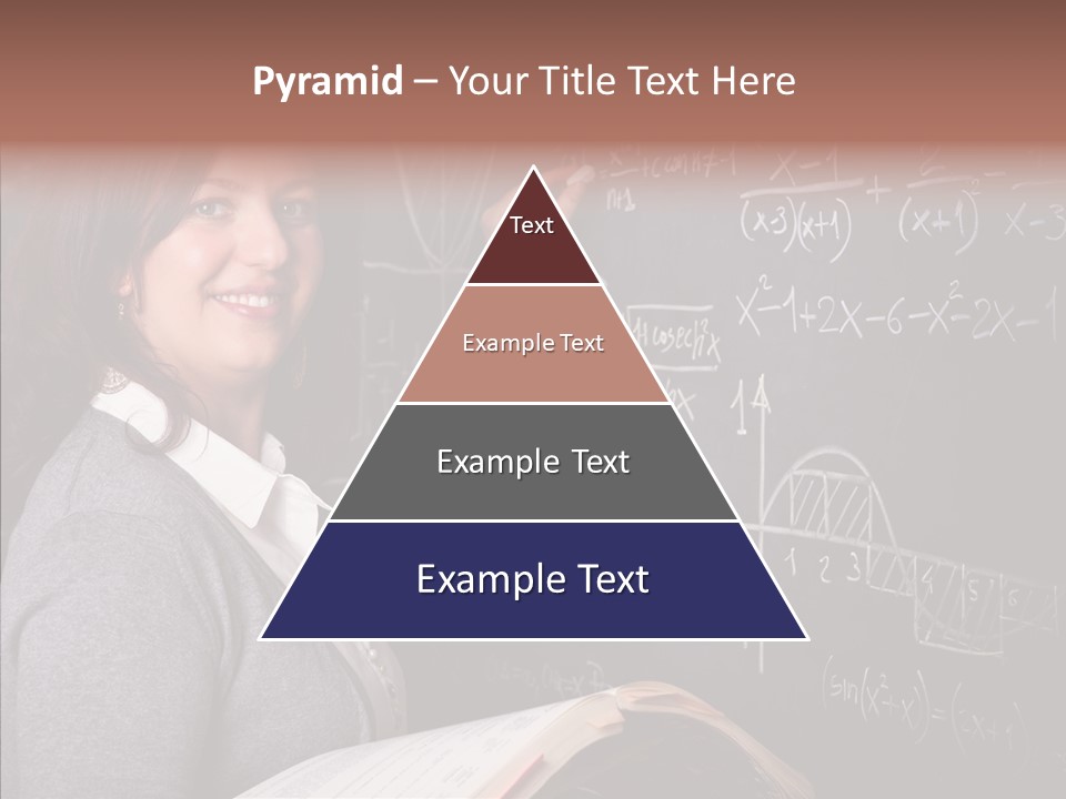 Worker Smile Teacher PowerPoint Template