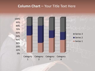 Worker Smile Teacher PowerPoint Template