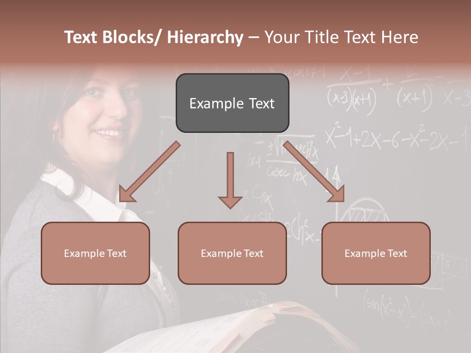 Worker Smile Teacher PowerPoint Template