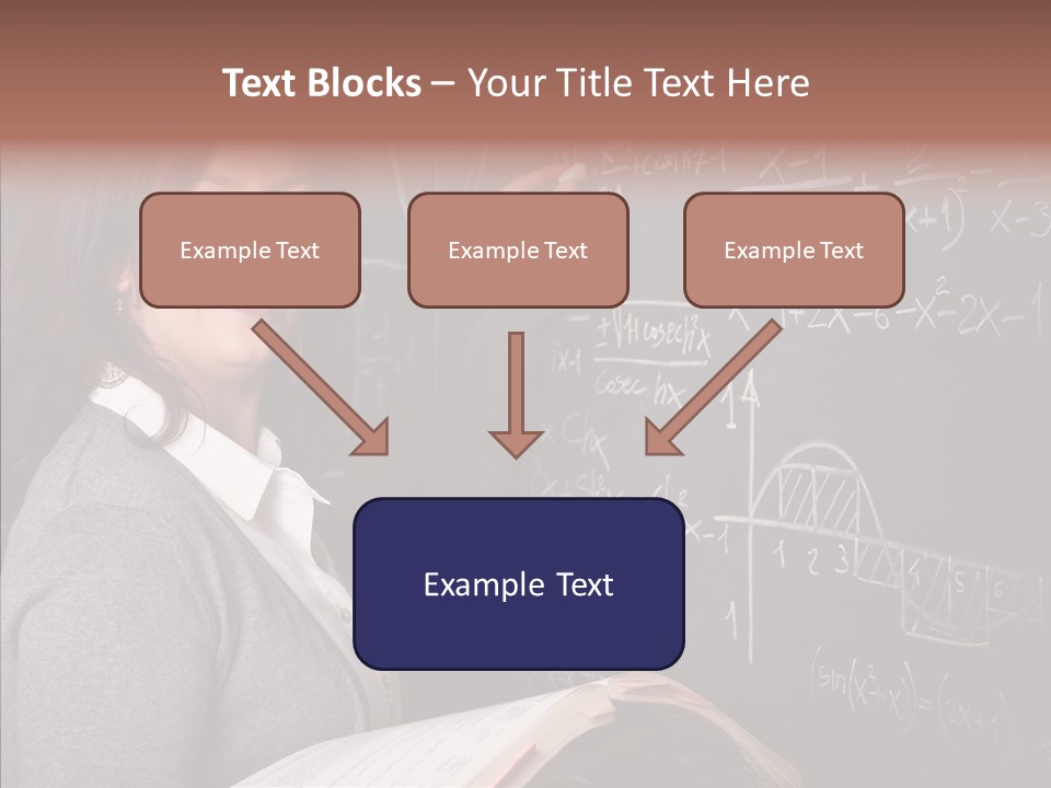 Worker Smile Teacher PowerPoint Template