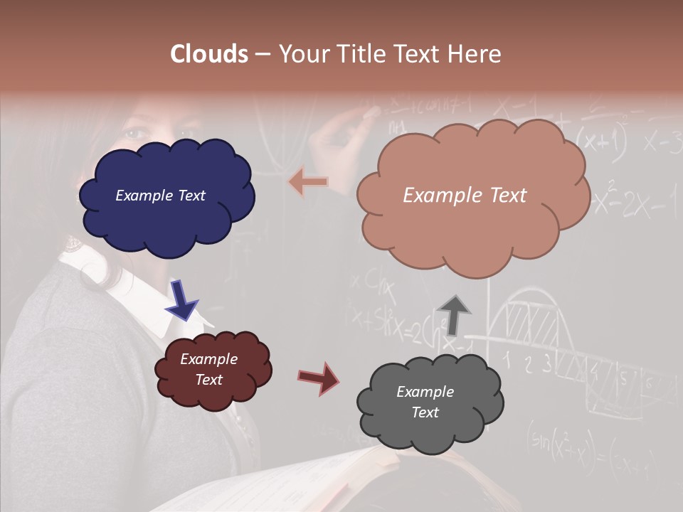 Worker Smile Teacher PowerPoint Template
