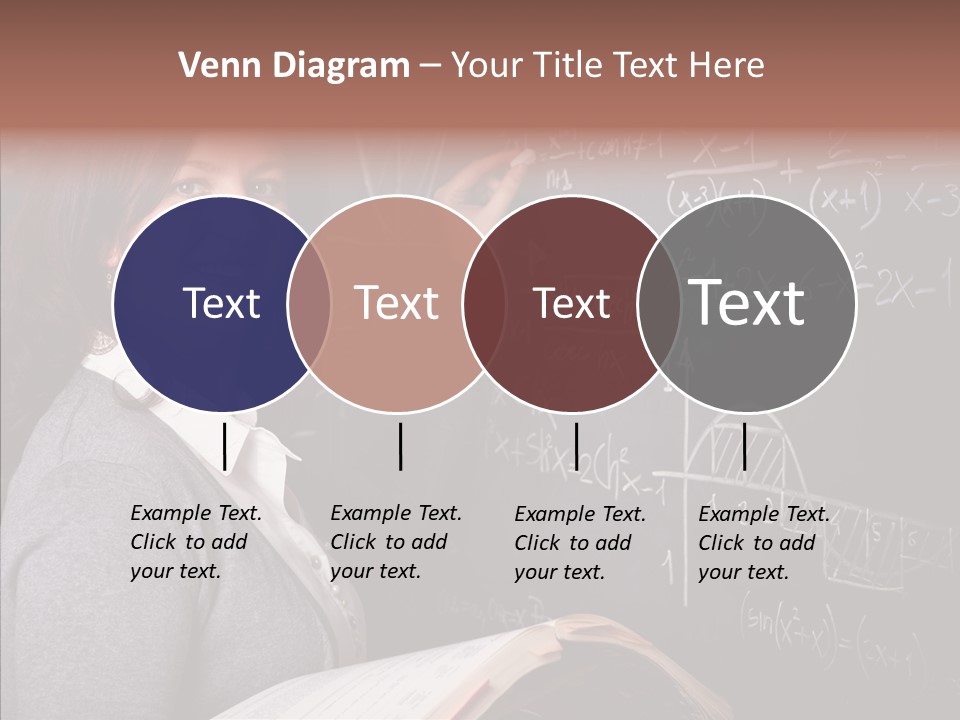 Worker Smile Teacher PowerPoint Template