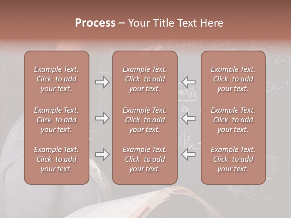 Worker Smile Teacher PowerPoint Template