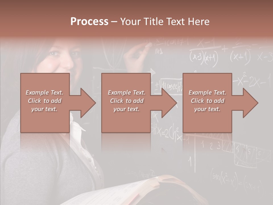 Worker Smile Teacher PowerPoint Template