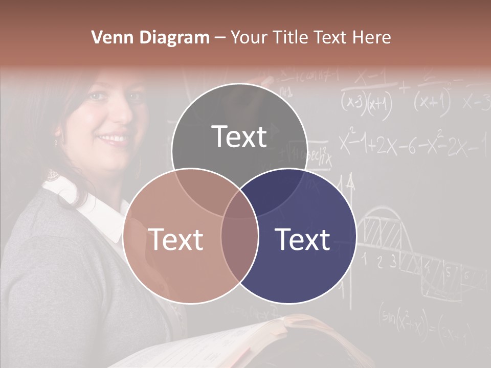 Worker Smile Teacher PowerPoint Template