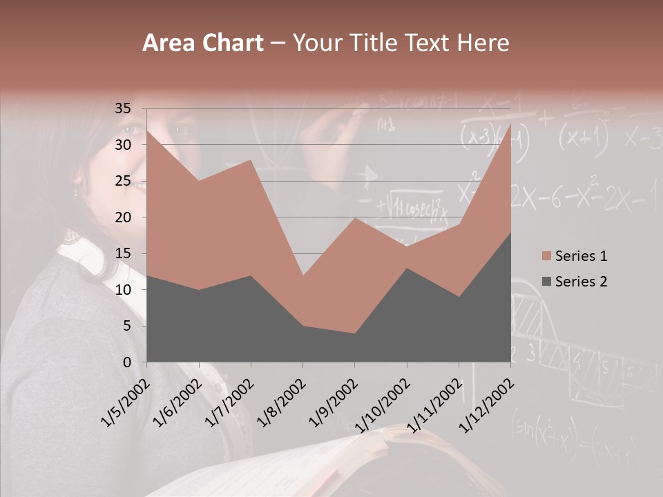 Worker Smile Teacher PowerPoint Template