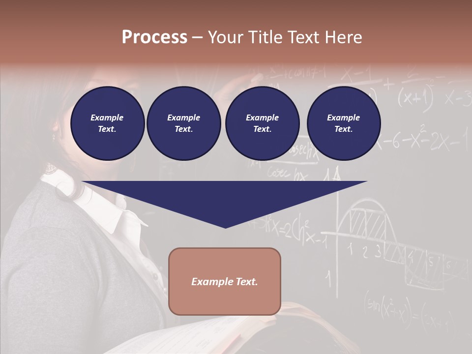 Worker Smile Teacher PowerPoint Template