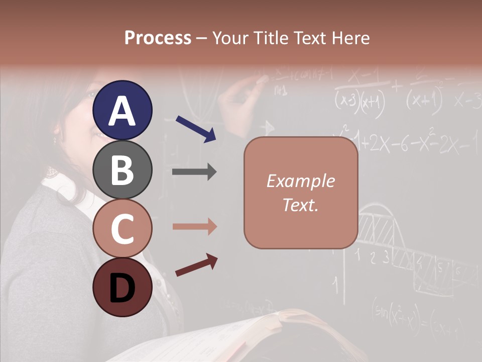 Worker Smile Teacher PowerPoint Template