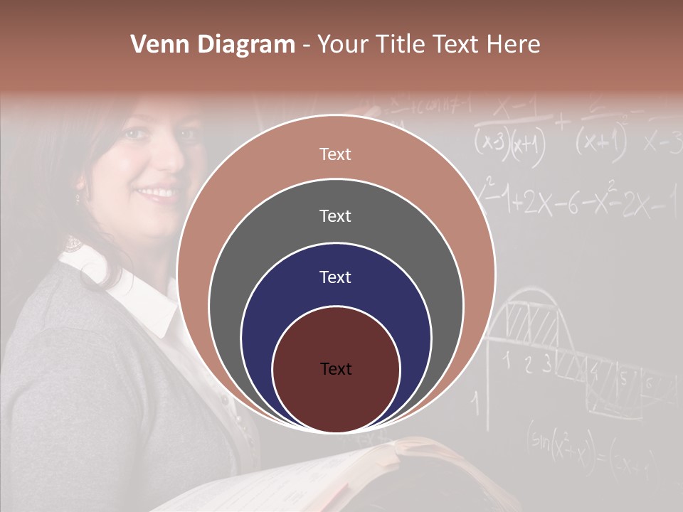 Worker Smile Teacher PowerPoint Template