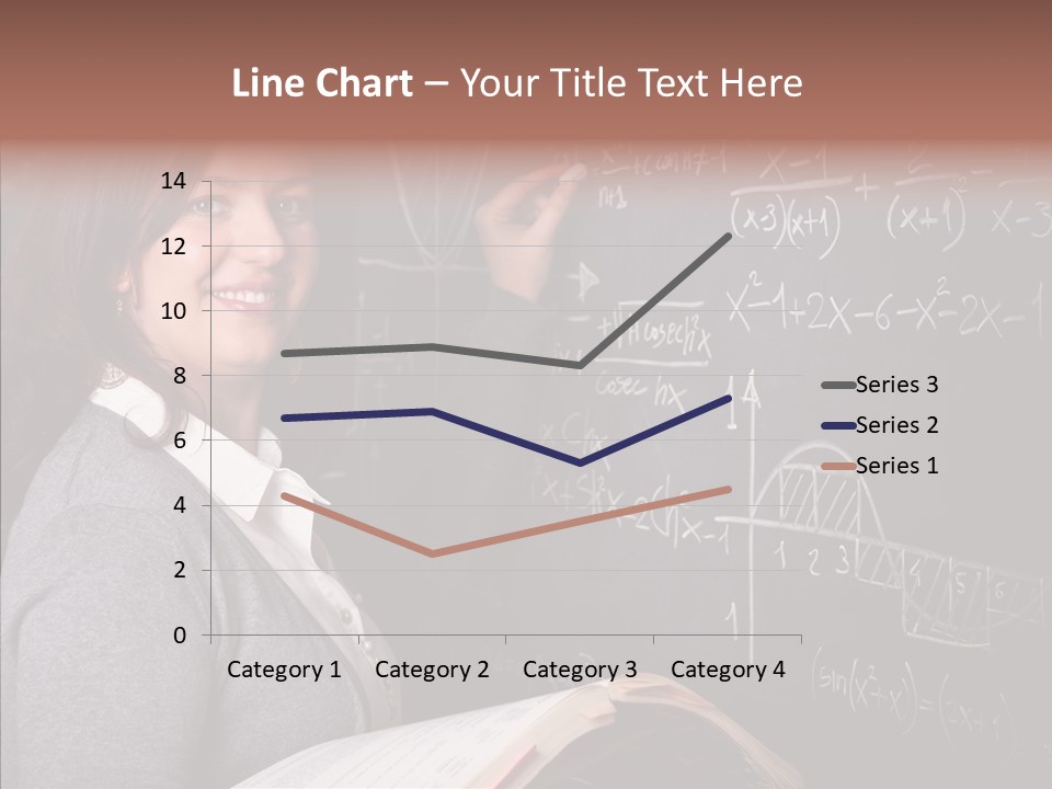 Worker Smile Teacher PowerPoint Template