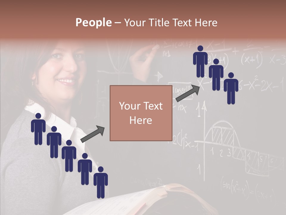 Worker Smile Teacher PowerPoint Template