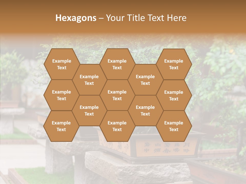 Garden Technique Japanese PowerPoint Template