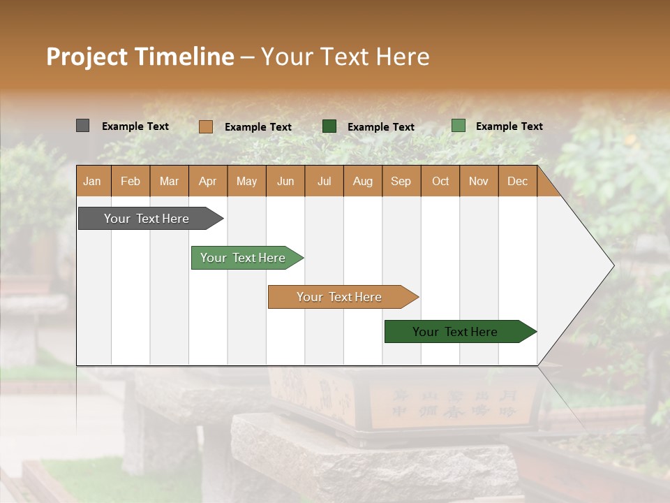 Garden Technique Japanese PowerPoint Template