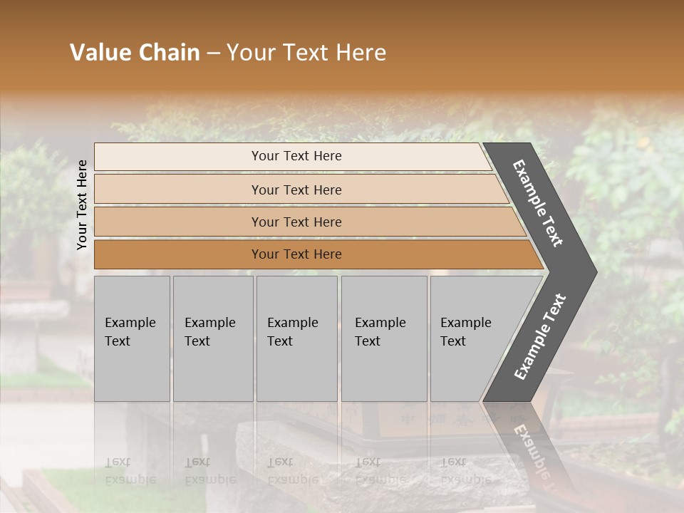Garden Technique Japanese PowerPoint Template