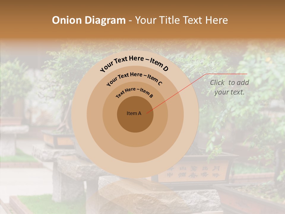 Garden Technique Japanese PowerPoint Template