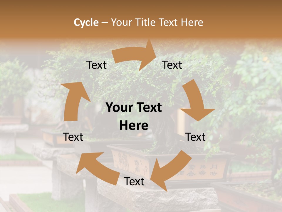 Garden Technique Japanese PowerPoint Template