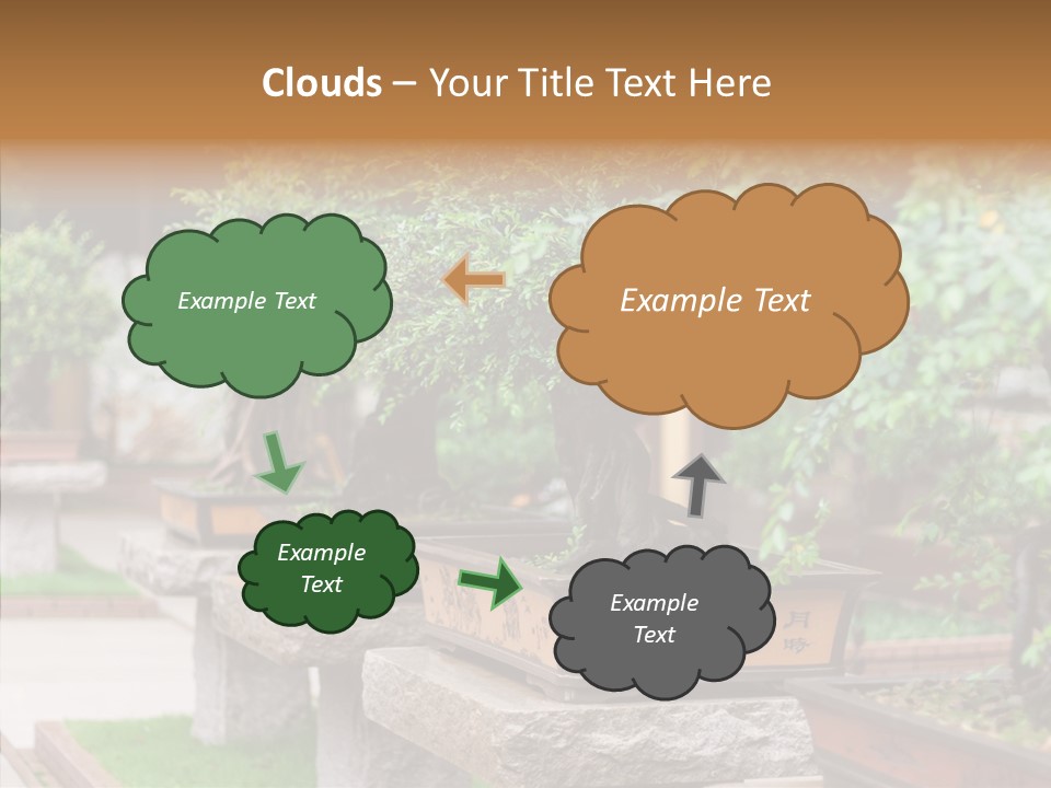 Garden Technique Japanese PowerPoint Template