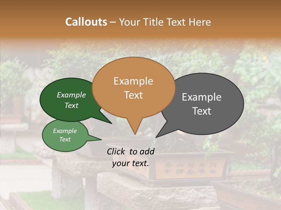 Garden Technique Japanese PowerPoint Template