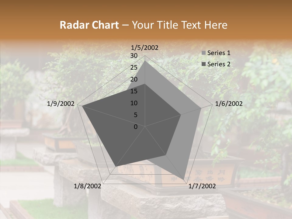 Garden Technique Japanese PowerPoint Template